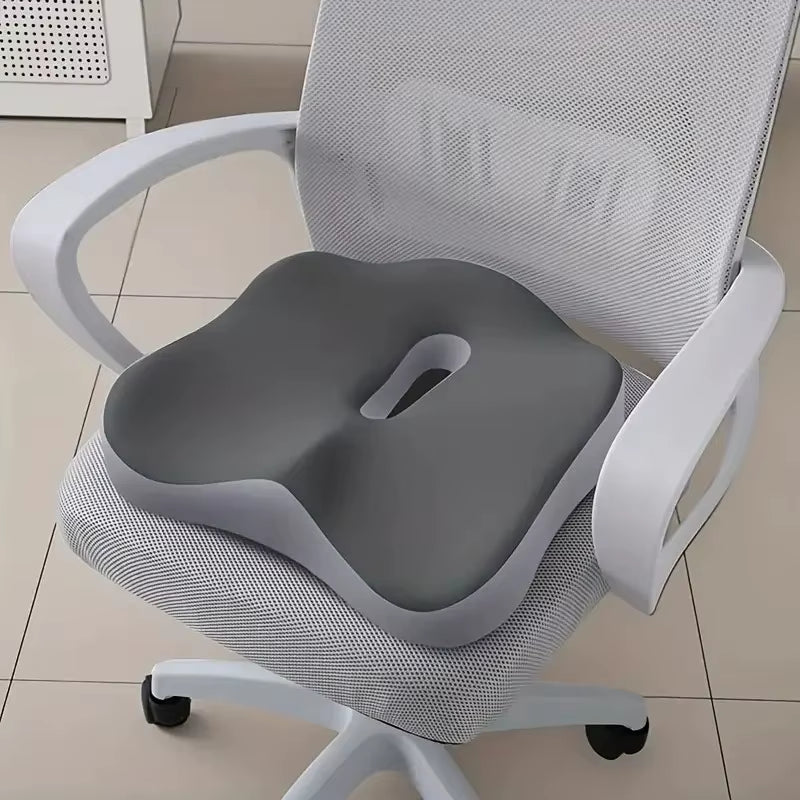 Ergonomic Memory Foam Seat Cushion for Office Chairs & Cars