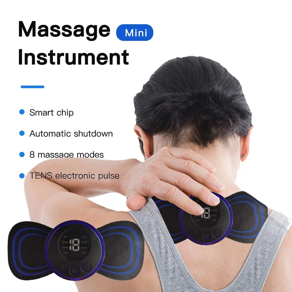 Revitalize Your Neck with the Mini Rechargeable Electric Massager