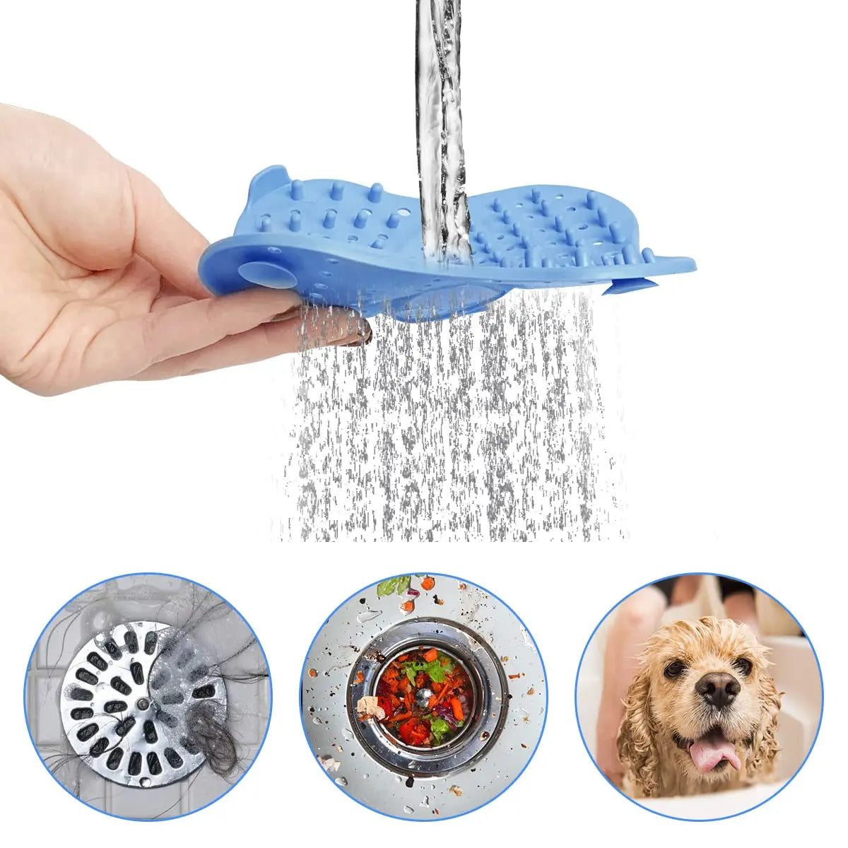 Silicone Hair Drain Catcher – Prevent Clogs Before They Happen