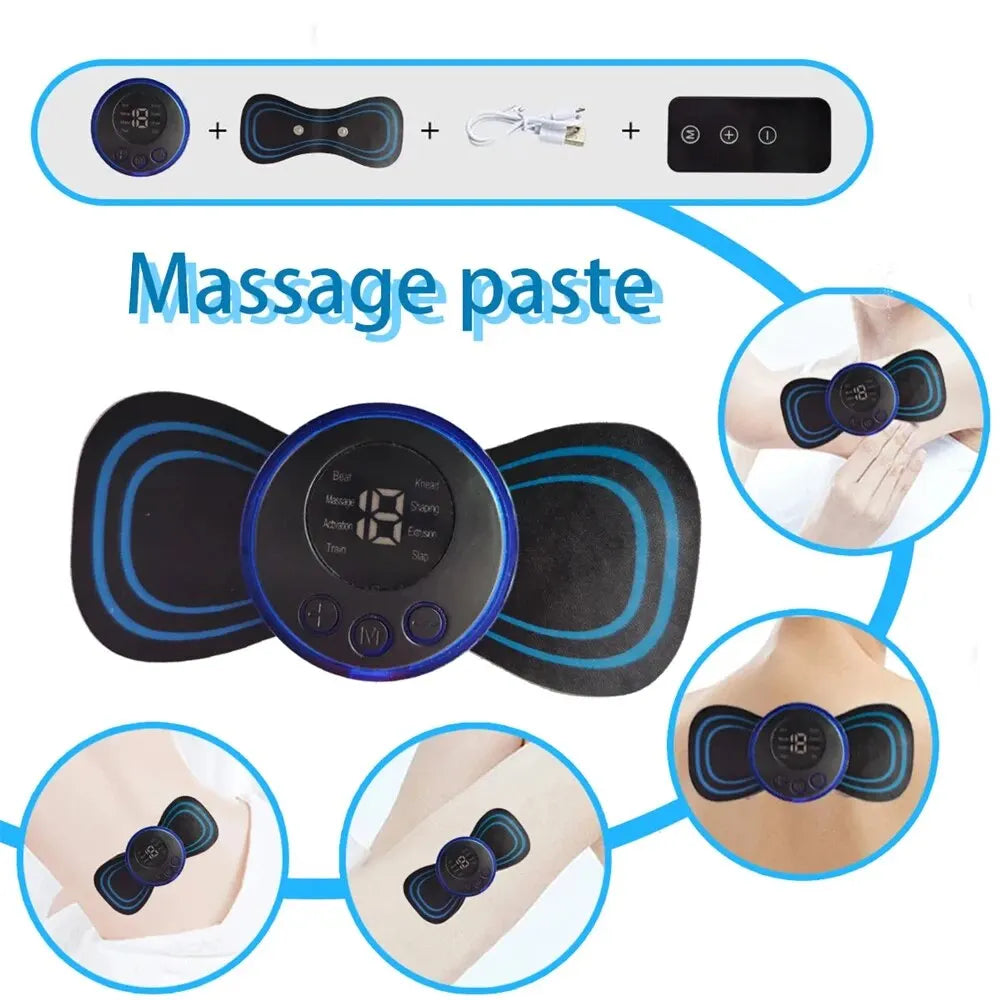 Revitalize Your Neck with the Mini Rechargeable Electric Massager
