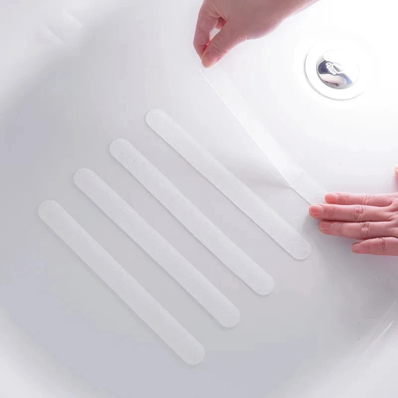 Stop Slips Before They Happen – Invisible Anti-Slip Stickers for Shower & Bath
