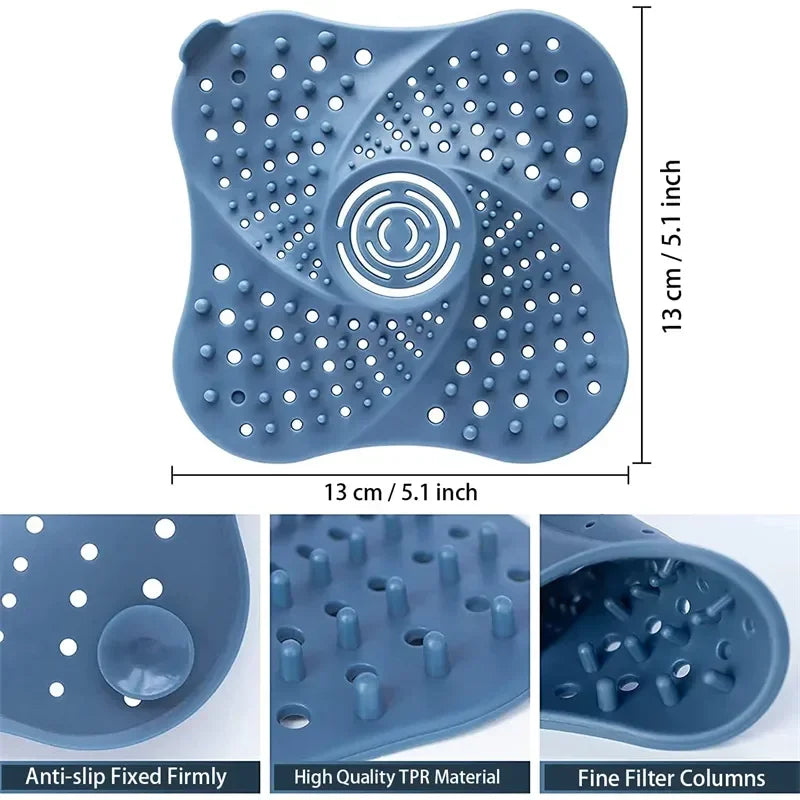 Silicone Hair Drain Catcher – Prevent Clogs Before They Happen