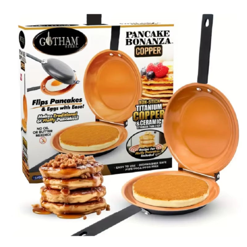Double Sided Folding Non Stick Frying Pan