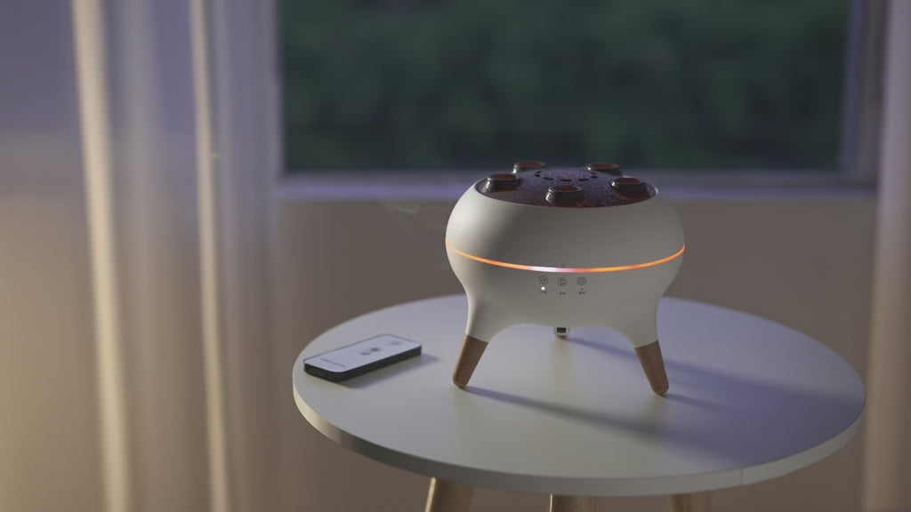 Dynamic Multi Spray Incense Humidifier with Colorful Light